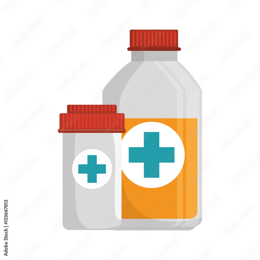 medicine bottle isolated icon vector illustration design medicine bottle isolated icon vector illustration design