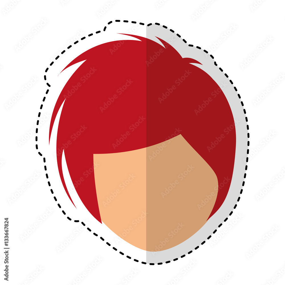 young woman avatar character vector illustration design young woman avatar character vector illustration design
