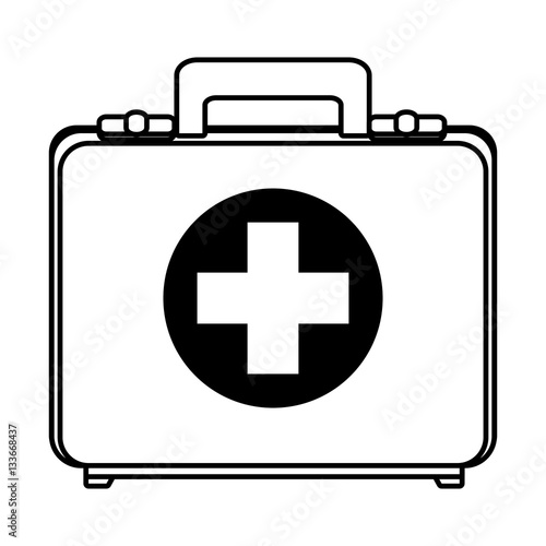 medical kit isolated icon vector illustration design