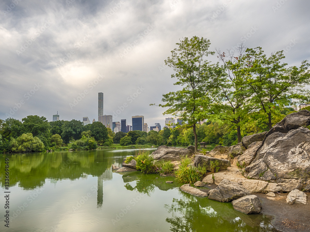 Obraz premium At the lake early morning