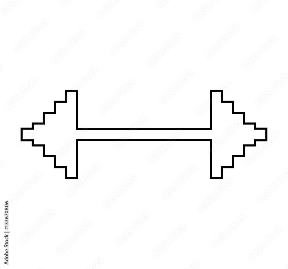 arrow pointer isolated icon vector illustration design arrow pointer isolated icon vector illustration design