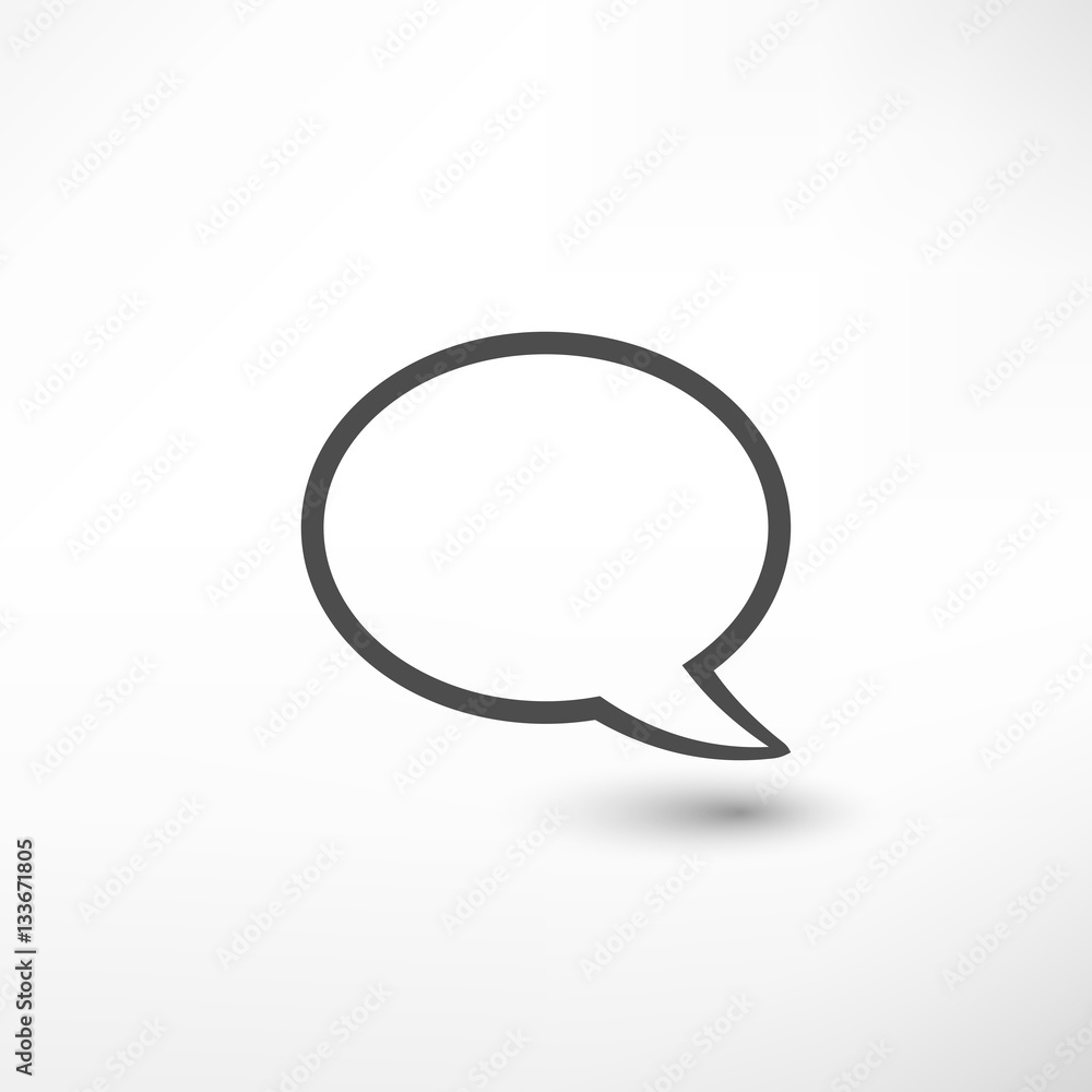Speech Bubble Icon Speech Bubble Icon