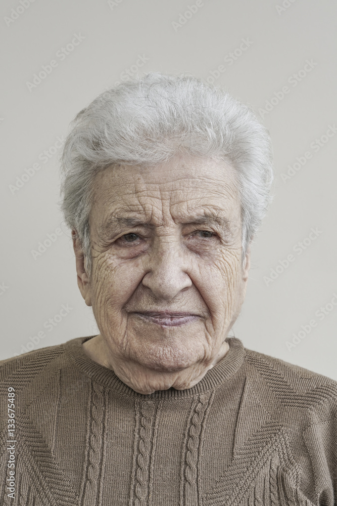 Lovely senior woman Lovely senior woman
