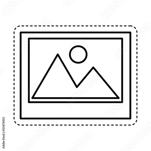 picture file isolated icon vector illustration design
