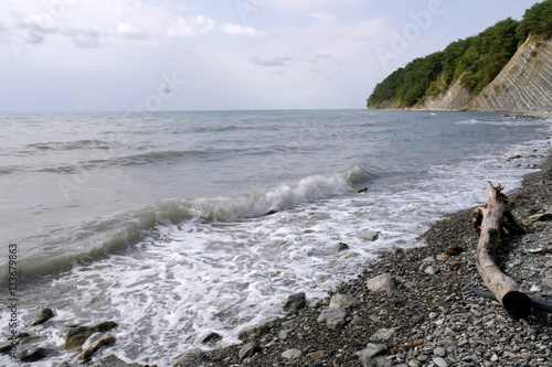 морской берег в Краснодарском крае, посёлок Бетта photo