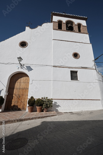 Church of Moclinejo, Malaga photo