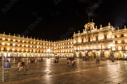 Plaza Mayor  in Salamanca photo