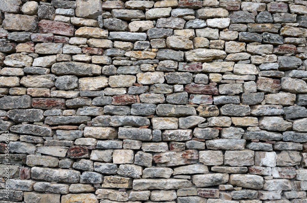 Hintergrund Steinmauer 