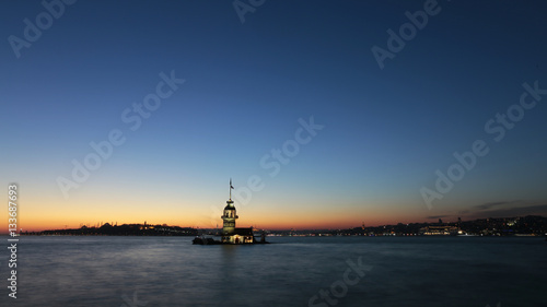 Maiden's Tower Istanbul Sunset