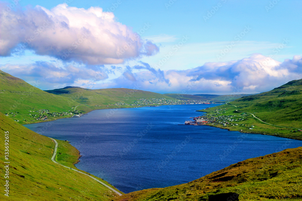 The nature of the Faroe Islands in the north Atlantic 