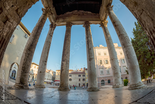 Historical library in Pula