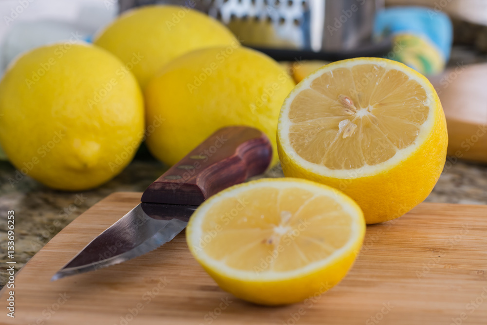 Fresh lemons. Fresh lemons.