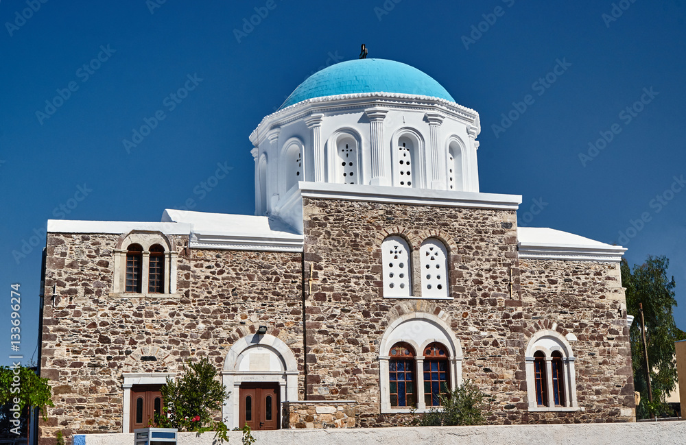 the Orthodox church on the island of Kos in Greece.