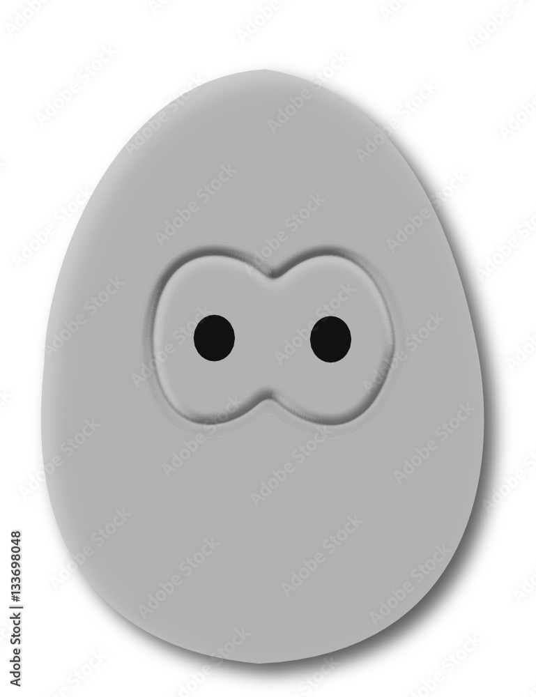 Easter eggs on a white background.chicken looking out of eggshell Easter eggs on a white background.chicken looking out of eggshell