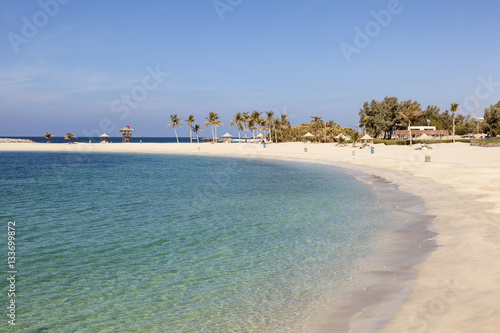 Al Mamzar Beach in Dubai photo