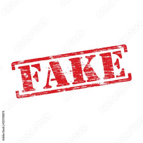 Fake Rubber Stamp
