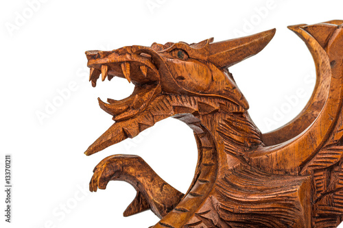 Toy wood dragon © Nikolai Sorokin