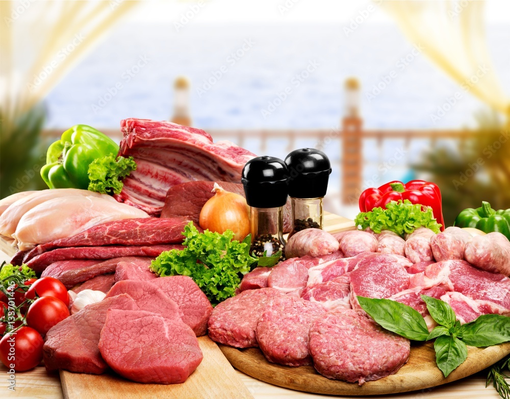 Meat. Meat.