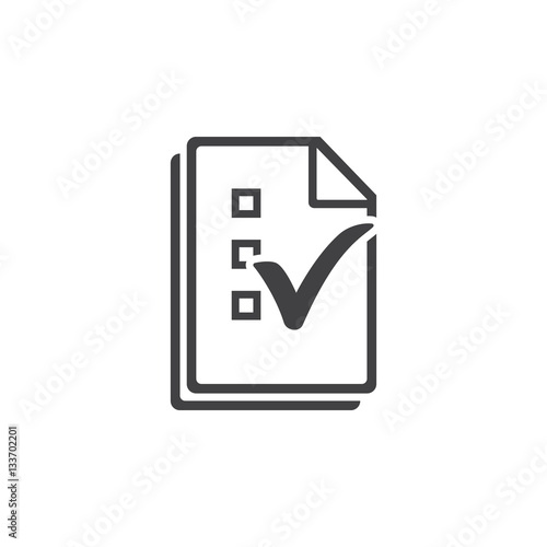 checklist vector icon