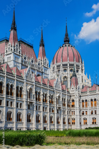 Hungarian Parliament Building (or House of Nation). Budapest.