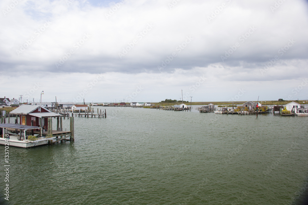 Fototapeta premium Cloudy Bayou