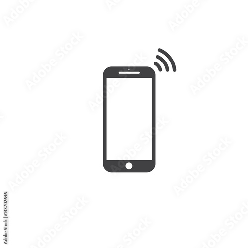 phone wifi icon vector