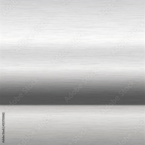 brushed aluminium surface