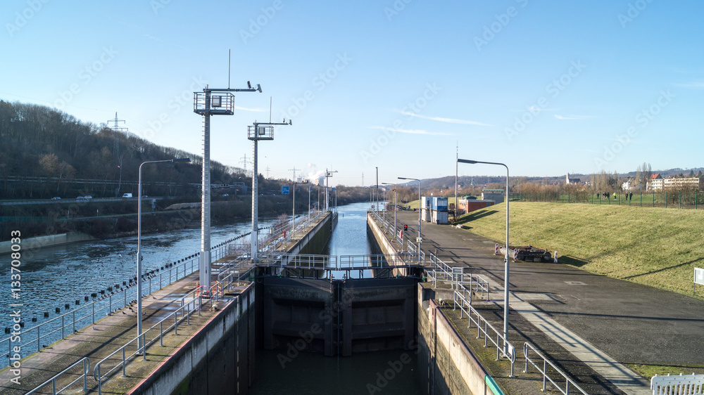 Fototapeta premium Schleuse