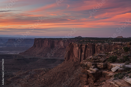 Canyonlands Sunset from Island in the Sky