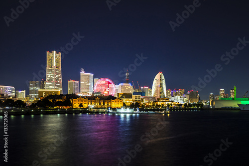 modern city night view © metamorworks