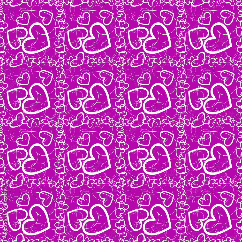 Pattern with hearts Pattern with hearts