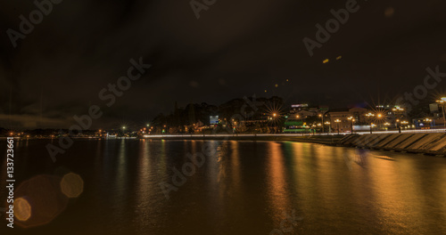 Lake in Da Lat city in Vietnam