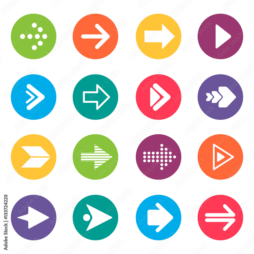 Arrow Icons Design Elements Arrow Icons Design Elements