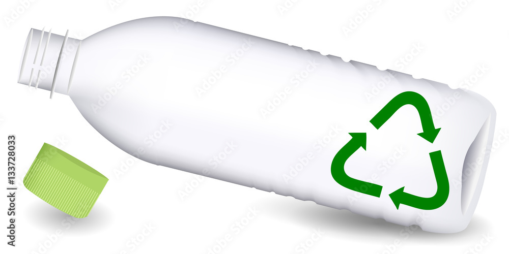 ペットボトル リサイクル 緑 アイコン Stock Vector Adobe Stock