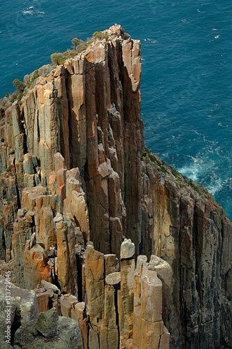 Εκτύπωση καμβά Rugged coastline cliffs