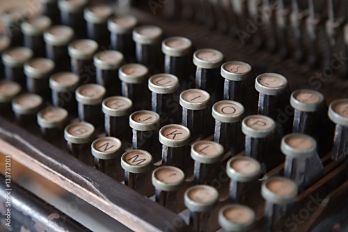 Old Classic Typewriter