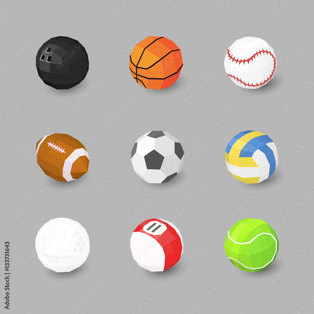 sport ball icons