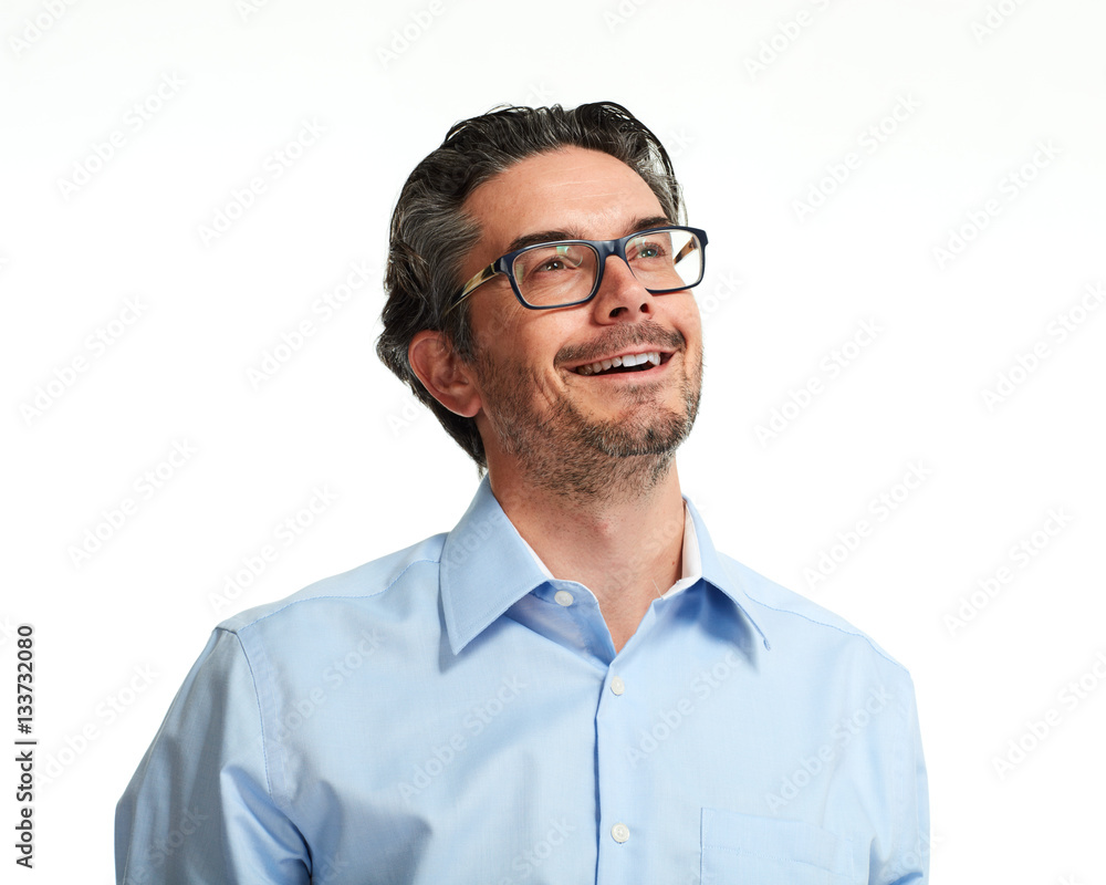 Happy businessman. Happy businessman.