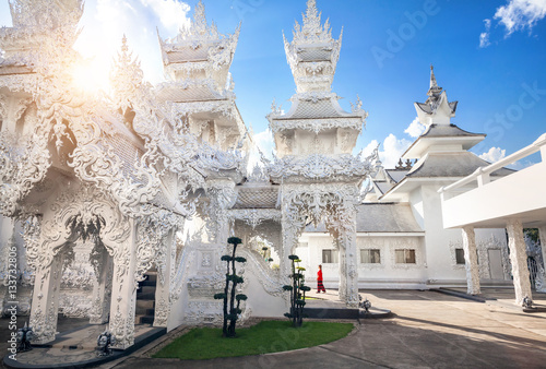 Papier peint White Temple in Thailand