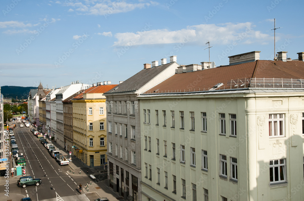Sechshauser Street - Vienna - Austria Sechshauser Street - Vienna - Austria