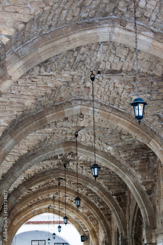 Säulengang der Lazarus Kirche
