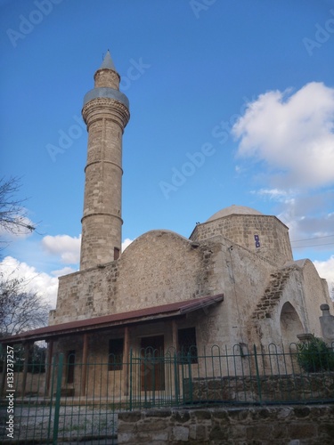 mosque in the historical center od pafos