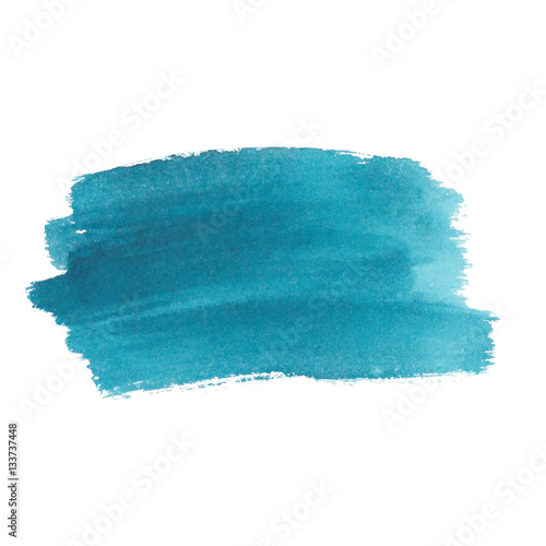 Abstract watercolor brush strokes painted background.