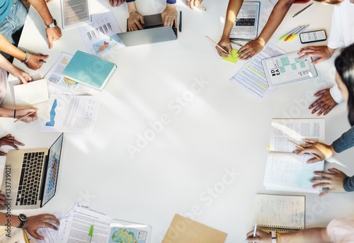 Fototapeta kuchenna Student Classmate Friends Understanding Study Concept