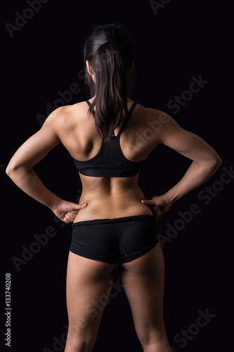 Beautiful body of fitness woman © tatchaihot