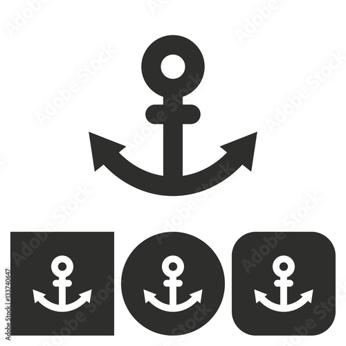 Anchor - vector icon.