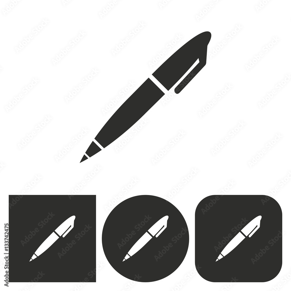 Pen - vector icon. Pen - vector icon.