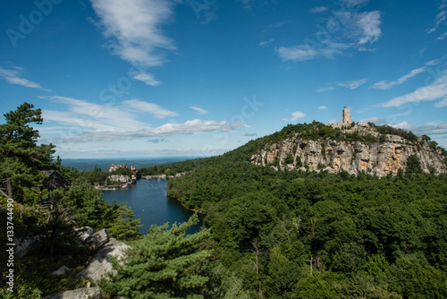 Lake Mohonk in the summer photo