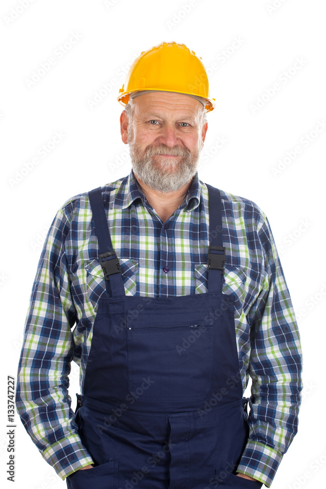 Confident engineer at work Confident engineer at work