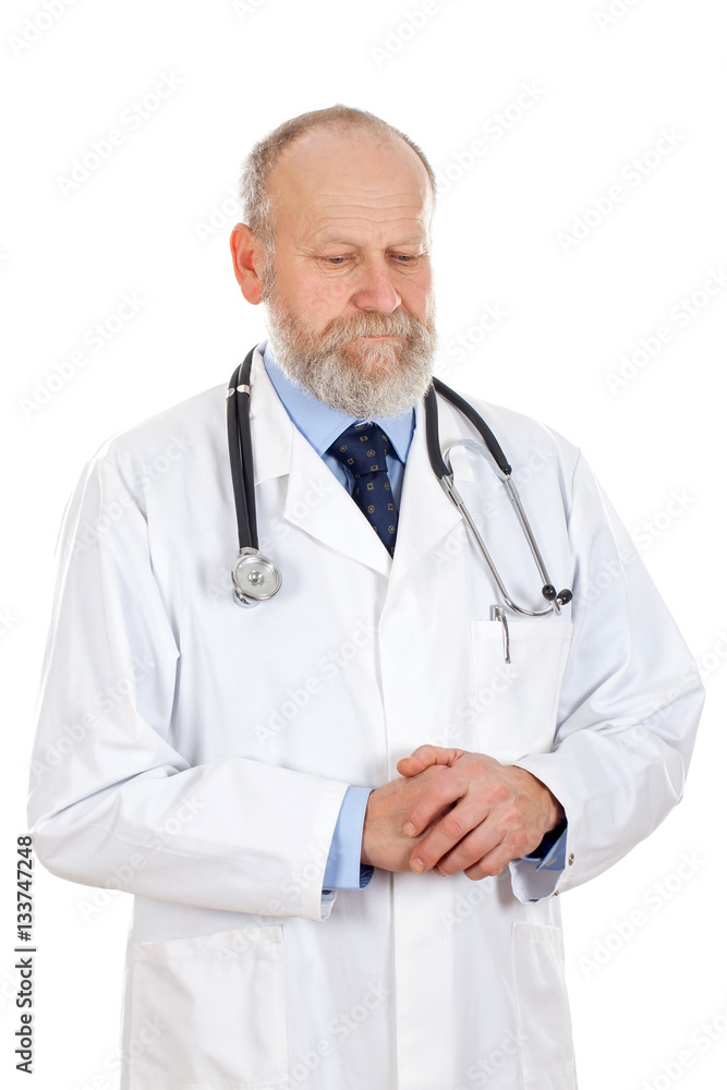 Worried doctor Worried doctor